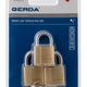 Brass Line Kmz S30 Set Lucchetti Ottone 3-tripli Blis