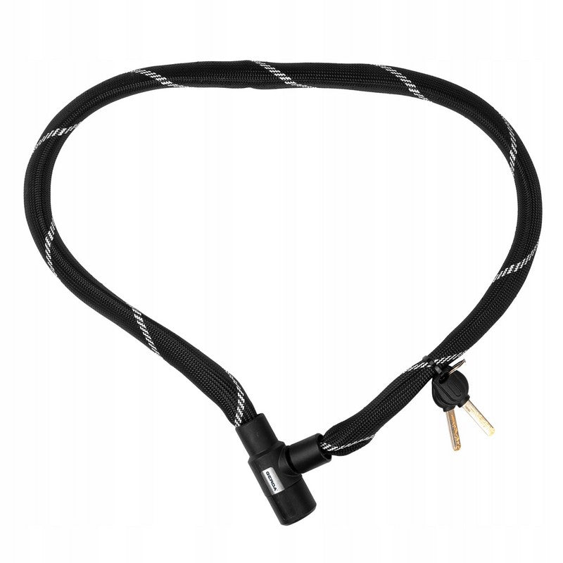 Candado para bicicleta con cadena de cuerpo redondo contra 1200/6v