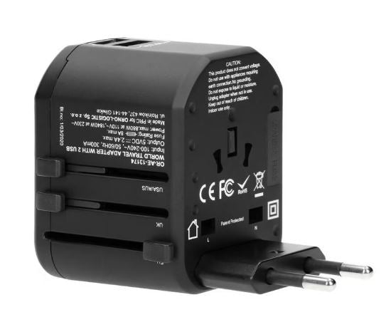 Goworld USB адаптер за пътуване 5v 2.4a