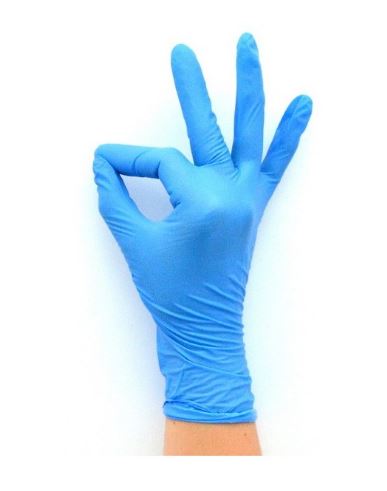 Mănuși Blue Nitril Master Pride Mărimea M