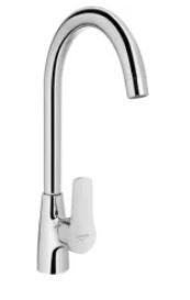 L Verso Feistiú Doirteal Le Chrome Spout Sochorraithe