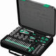 Cricchetto Zyklop Speed ​​1/4'' E 1/2'' Metrico Set 43 Pz.