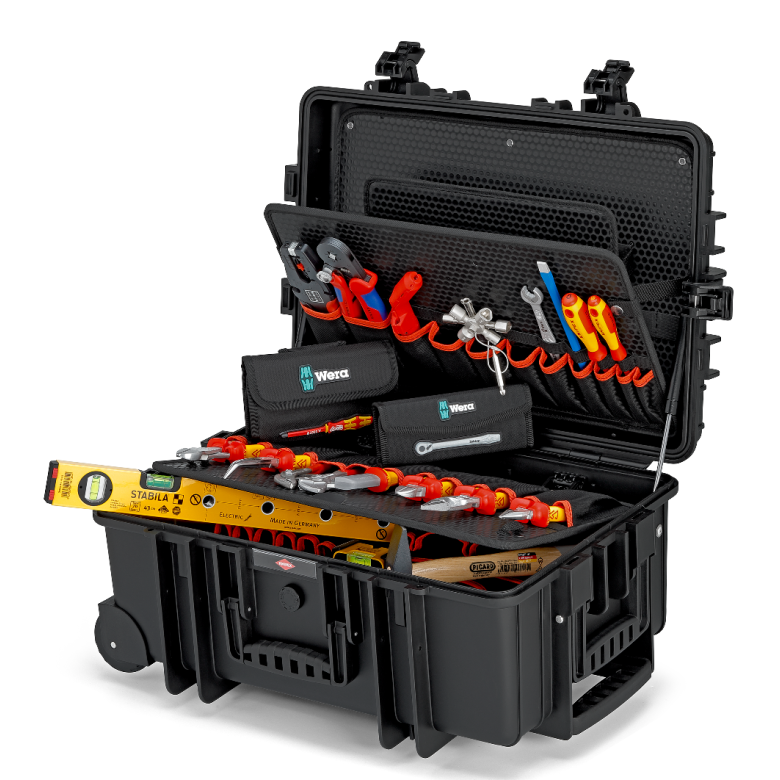 Maleta de herramientas ''robust45 Move'' con 63 piezas.