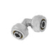 Elbow 90 Pex/pex 16*16*2 Aluminum Insert Silver