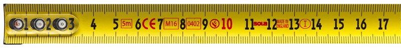 Steel Rolling Measure Big T 19mm 5m