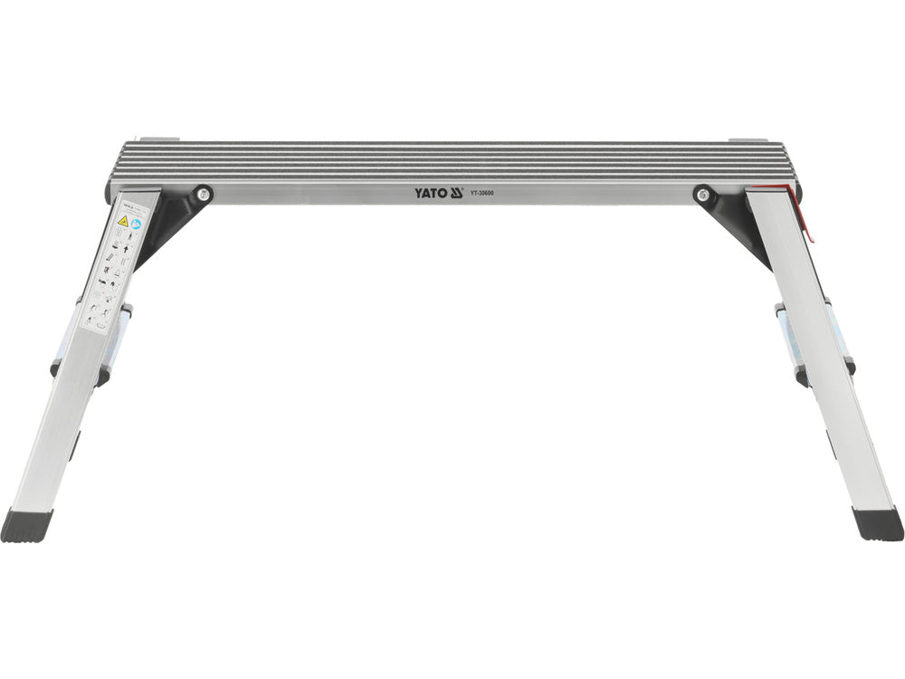 Plataforma de trabajo de aluminio plegable