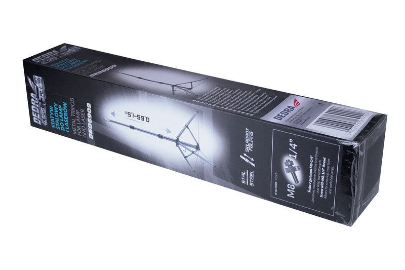 Stativ Til Lamper Og Laser 1,5m M8 Adapter M8 Til 1/4