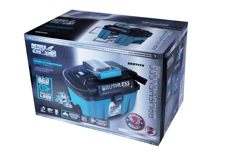 Brushless Suitcase Vacuum Cleaner 18v sas
