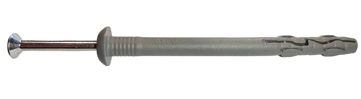 Rychloupínací zátka s Pp přírubou 6*80mm