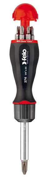 Felo Ratchet Screwdriver + 8 Bits