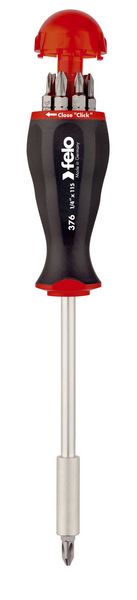 Felo Screwdriver With Magnetic Holder + 8 Bits