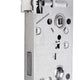 Yeti Cylinder Lock 72/50 Right White Galvanized With Pusz 70 Cylinder