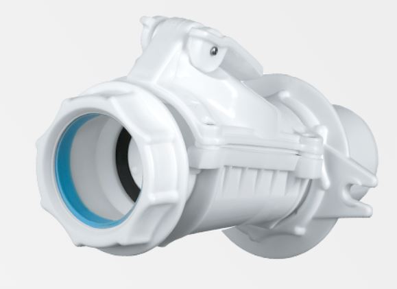 Valve de fundal Diametru 50 Alb