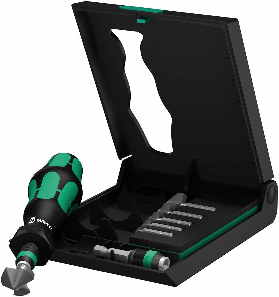 Tapered Countersink Set Hexagonal Shank 8 Pcs.