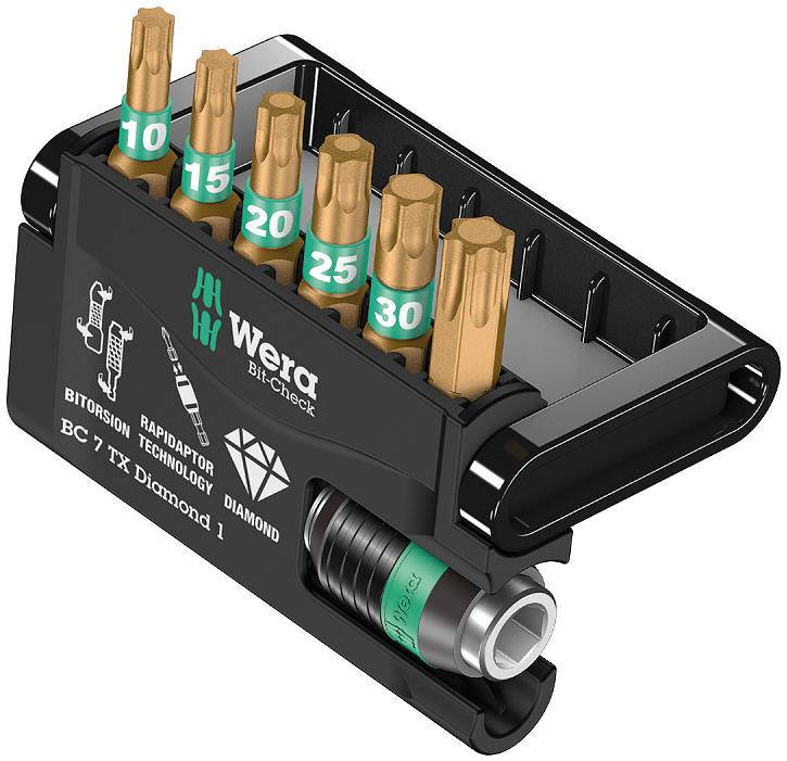 Bit-check 7 Tx Diamond 1 Bit Set 7 Pieces