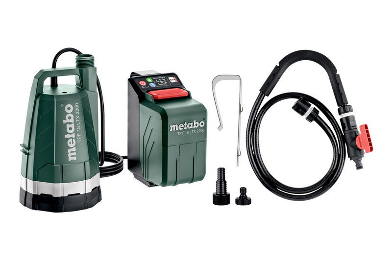Pompe submersible à batterie 18v 0*ah