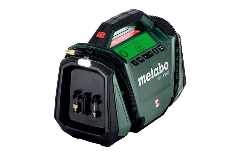 Compresor sin aceite a bateria 18v ak 18 Multi 0*ah