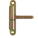 Inse Galvanized Scriú-isteach Buí 15*50mm /2pcs/