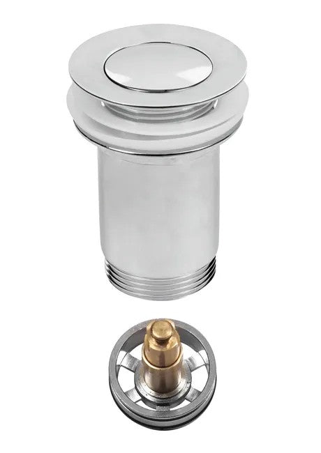 Click Clack Washbasin Plug With Small Mushroom Without Overflow