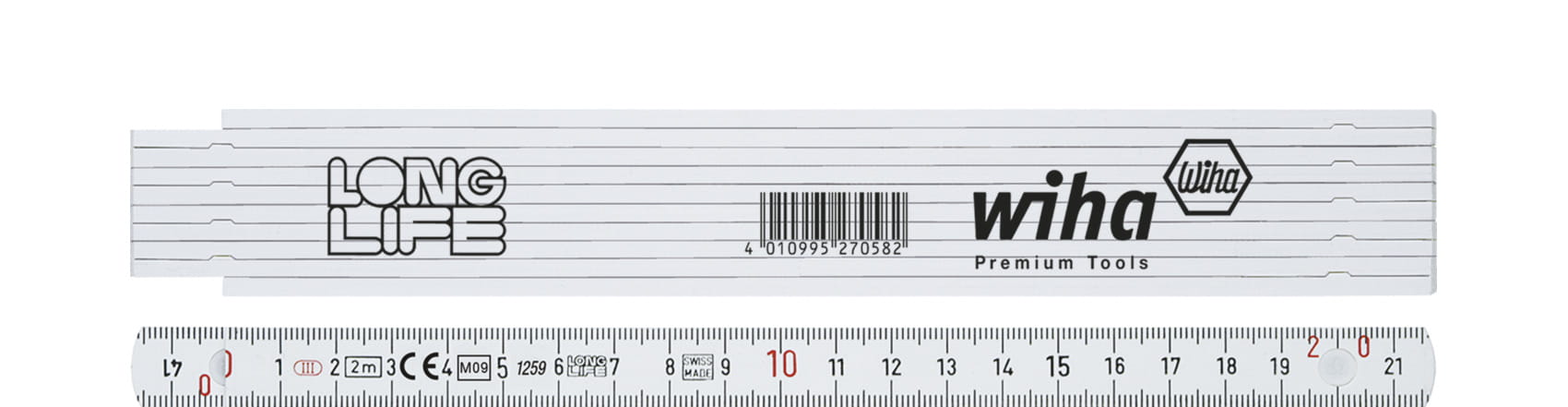 Mètre pliant 2m