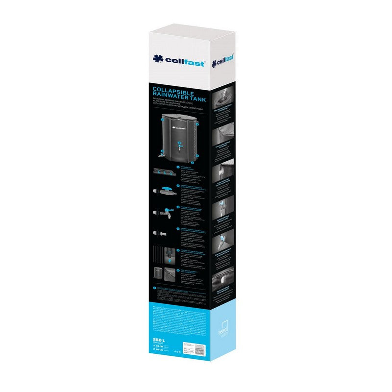 Opvouwbare regenwatertank 250l