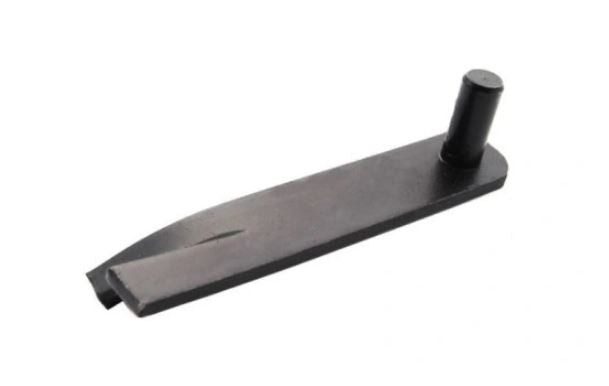 Zwarte riemscharnierhaak 1000 mm Fi-18 voor muur