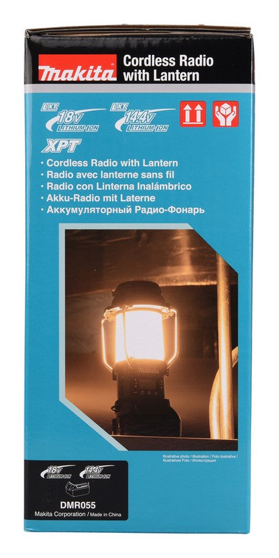 Radio Receiver With Flashlight 18v Am/fm