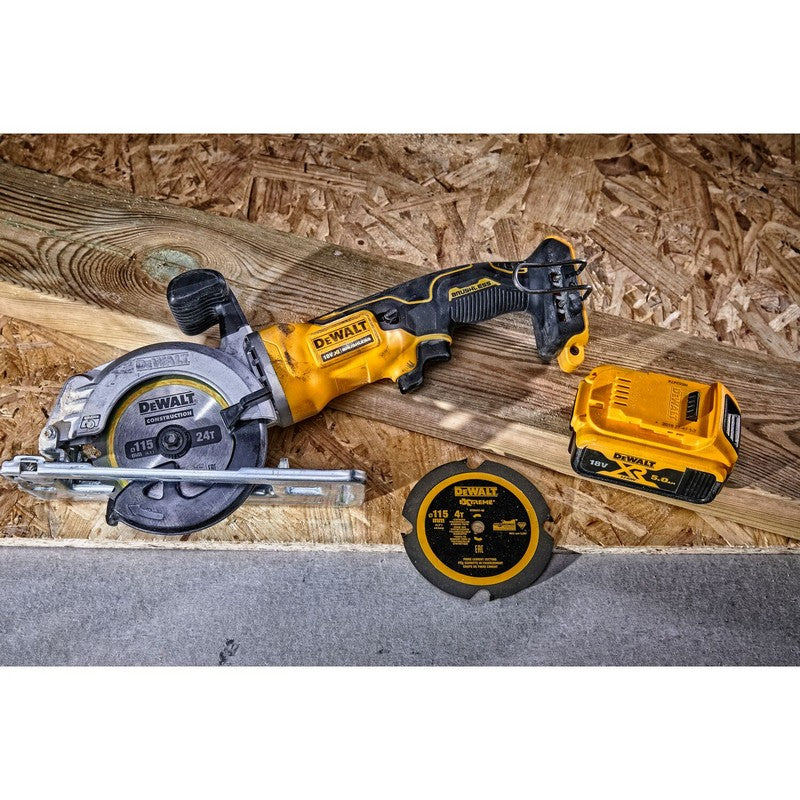 Cordless Circular Saw 115mm Xr 18v 0*ah + Tstak