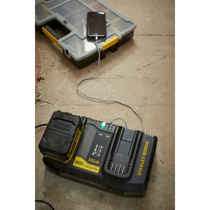 Sfm V20 4a 2-slots oplader
