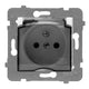 Hermetic Single Socket With/with White Flap Smoke Dew