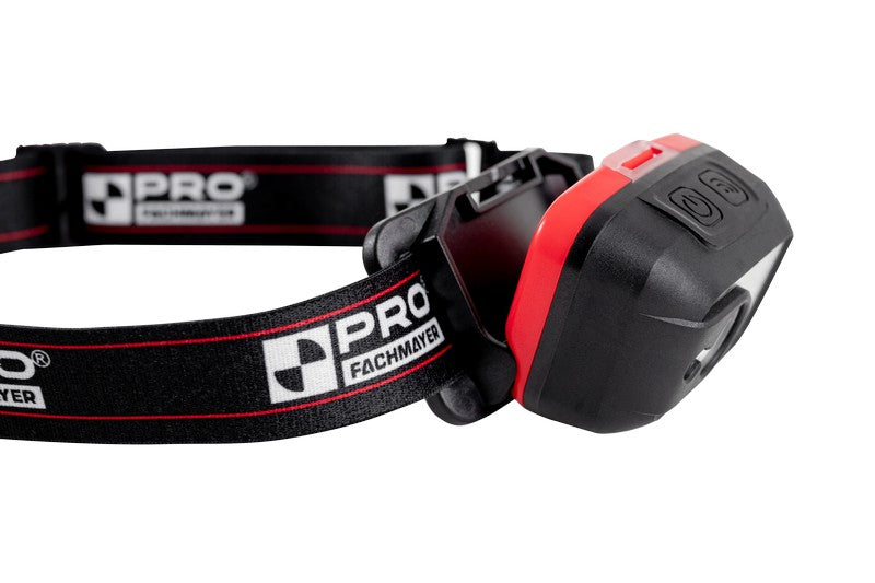 Linterna frontal LED recargable de 450 lm
