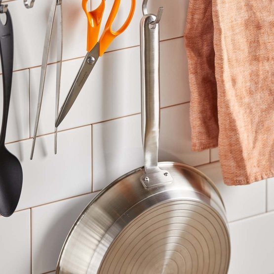 All Steel Pure Frypan 24cm