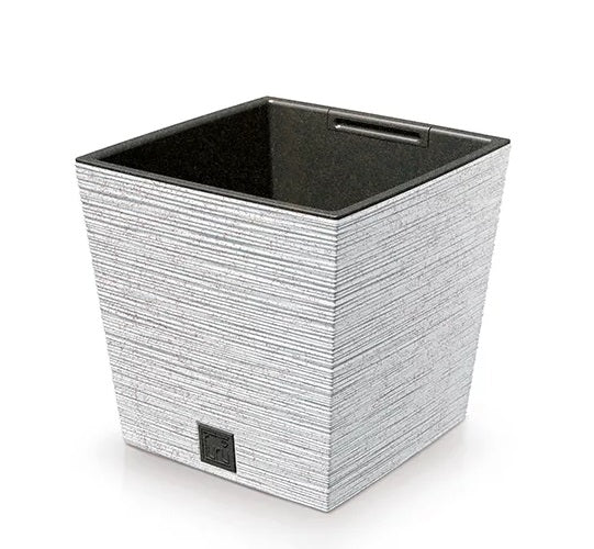 Furu Square Eco Houten Bloempot - Wit Fsc Mix
