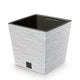 Furu Square Eco Houten Bloempot - Wit Fsc Mix