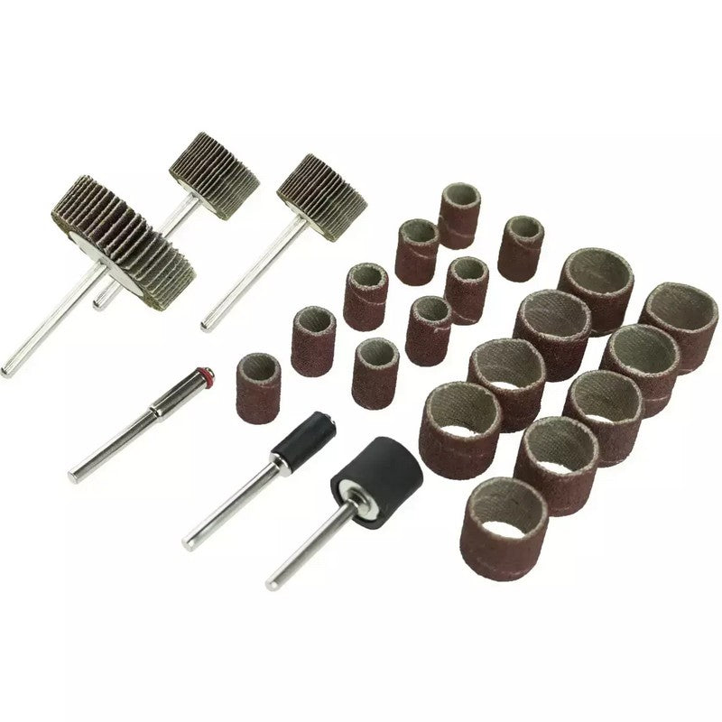 24-piece Flap Wheels And Sanding Belts For Multi-grinding
