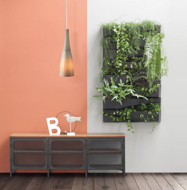 Set 3 gradina verticala Antracit