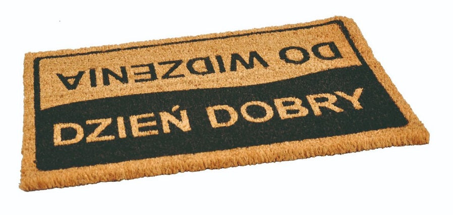 Rohožka Coconut + Pvc Kera 7 40 X 60 'dobré ráno...'
