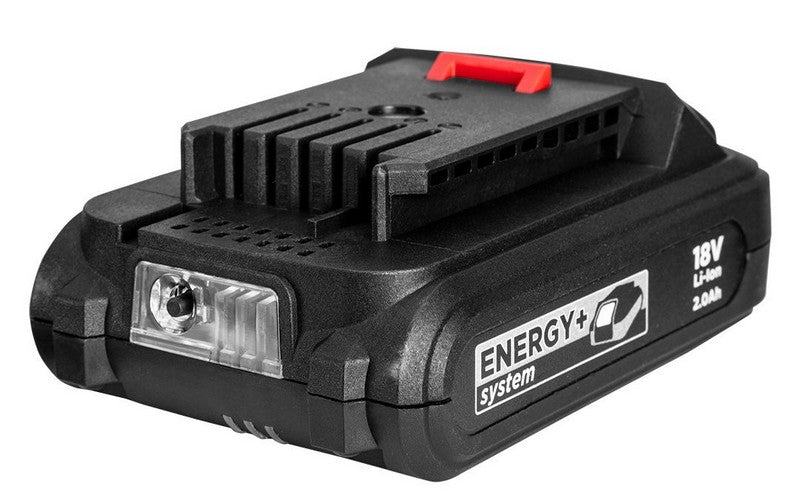 Energia akkumulátoros trimmerek + 18V Li-ion + 2ah akkumulátor + töltő