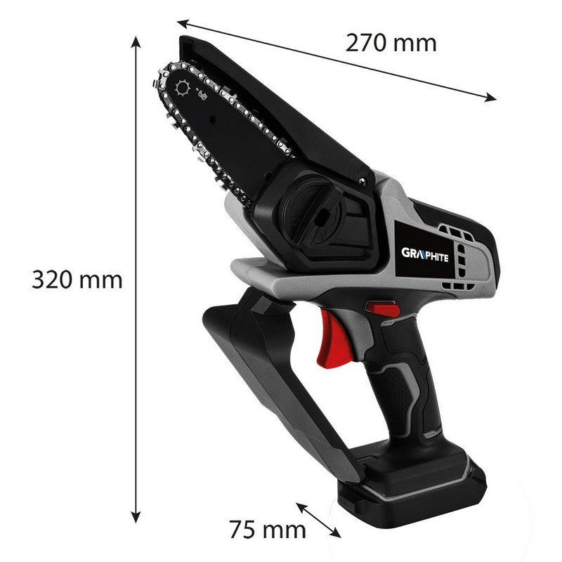 Mini Battery Chainsaw Energy+ 18v Li-lon Without Battery