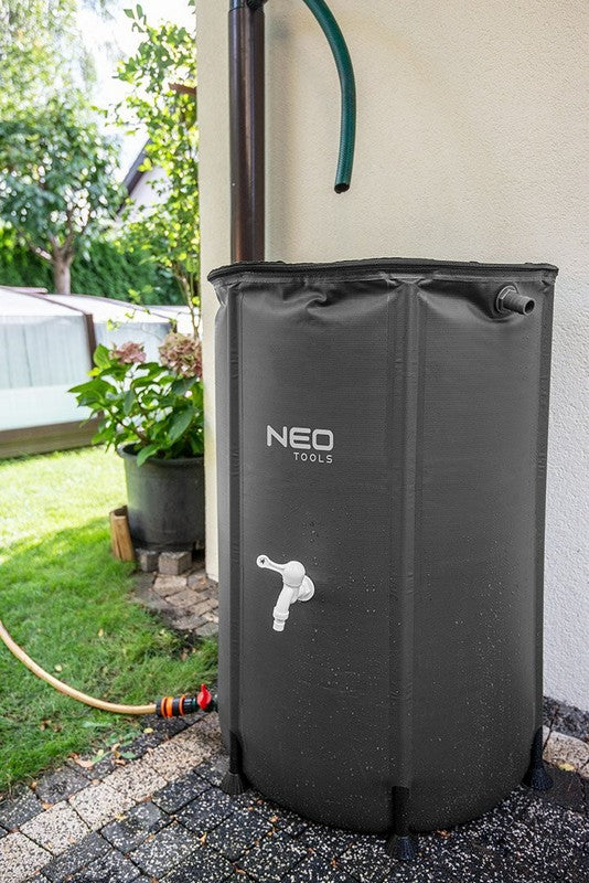 Hopfällbar regnvattentank 250 L Pvc
