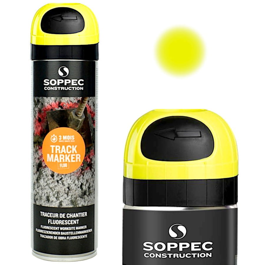 Soppec Spray Tracciatore Geodetico Giallo 500ml