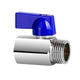 Сферичен кран 1/2'mini Wz Chrome