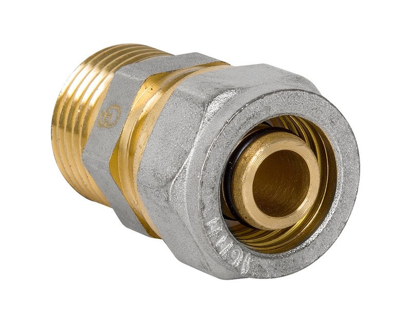 Pex-al-pex króm csatlakozó 1/2*20 fiú