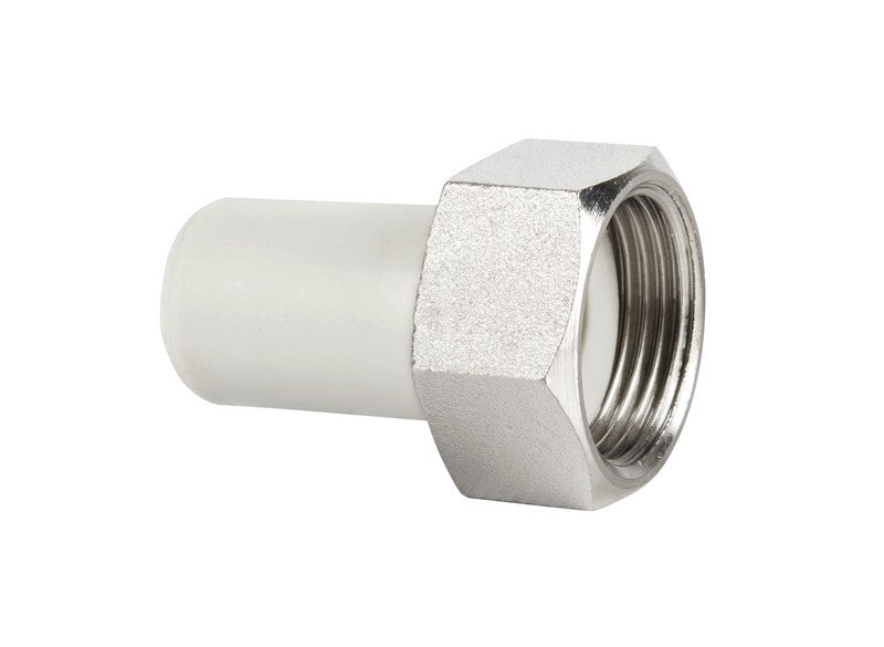 Pp-r Half-screw Connector Internal Thread 20mm X 3/4 Pn20