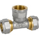 Pex-al-pex Tee Cromo 3/4*20*20 Ragazza