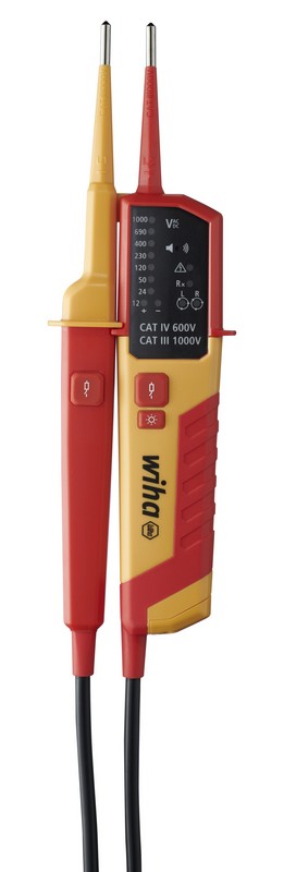 Spannings- en continuïteitstester 12–1000 V AC Cat Iv