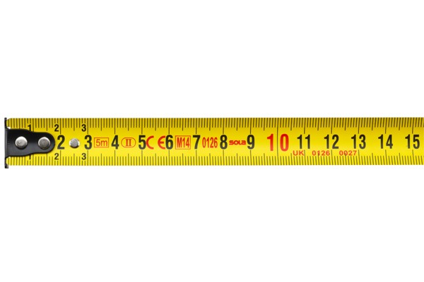 Compact Steel Rolling Rule 19mm 5m