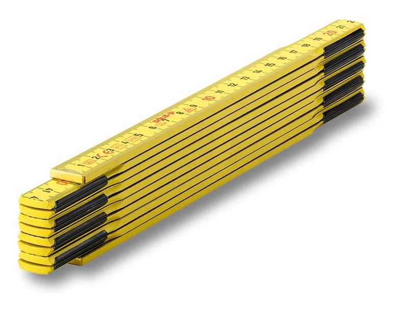 Mètre pliant en bois 2m Hg 2/10w