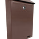 York Brown Letterbox
