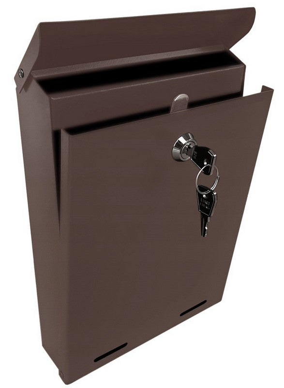 York Brown Letterbox
